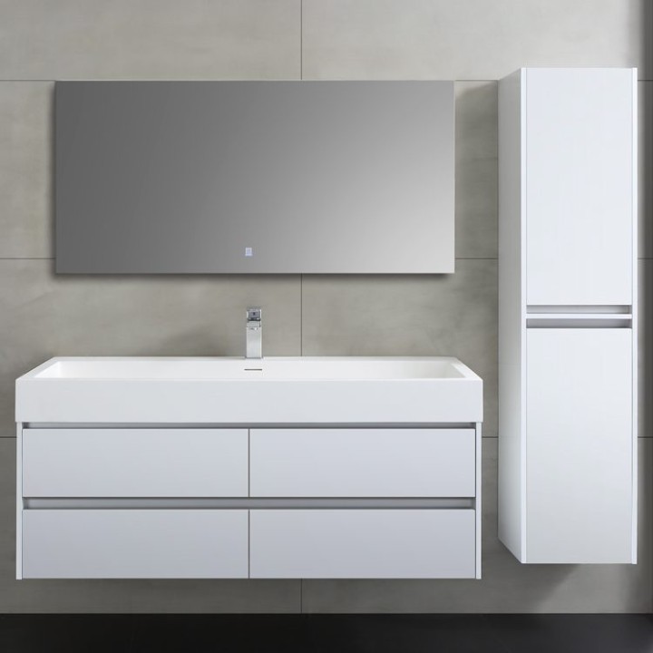 Koupelnová skříňka StoneArt Mailand ML-1200 bílá matná 120×48