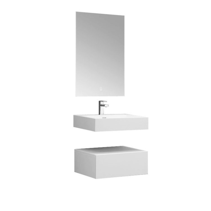 Koupelnový nábytek – set StoneArt LP4506 bílý 60×48 lesklý