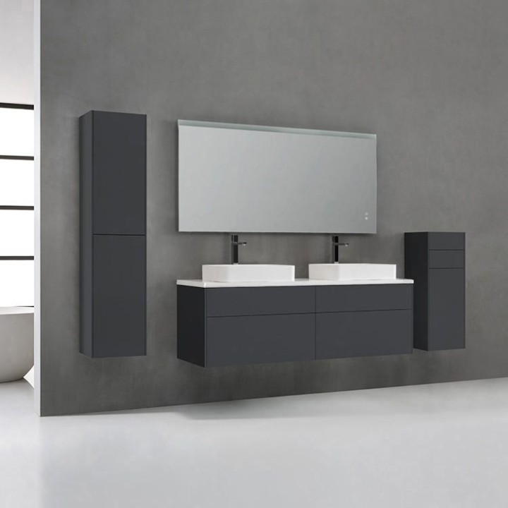 Koupelnová skříňka StoneArt Venice VE-1600pro-5 tmavě šedá 160×52