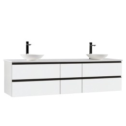 Koupelnová skříňka StoneArt Monte Carlo MC-2000pro-4 bílá 200×52