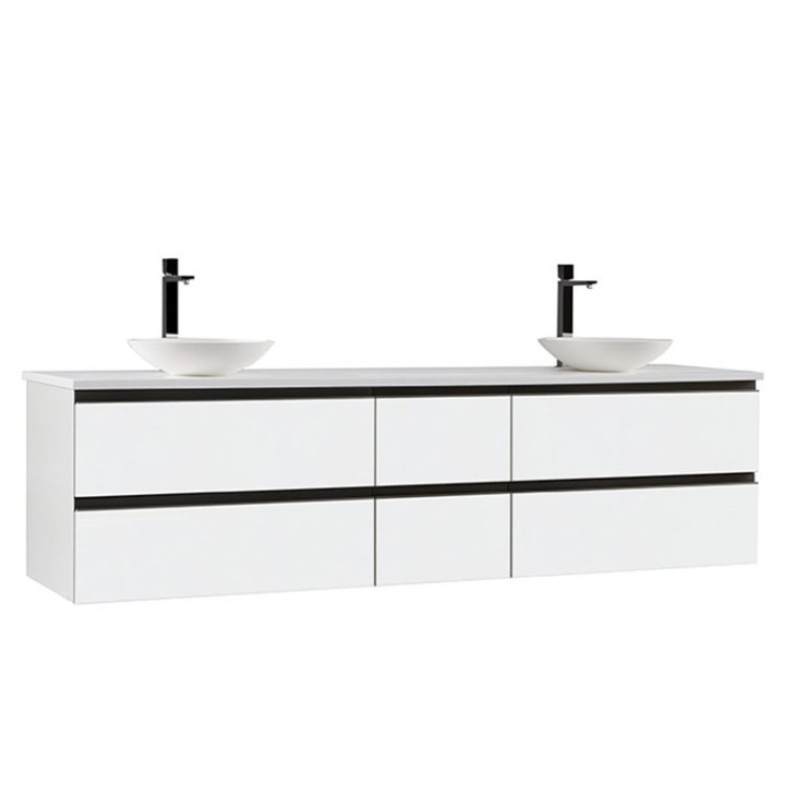 Koupelnová skříňka StoneArt Monte Carlo MC-2000pro-4 bílá 200×52