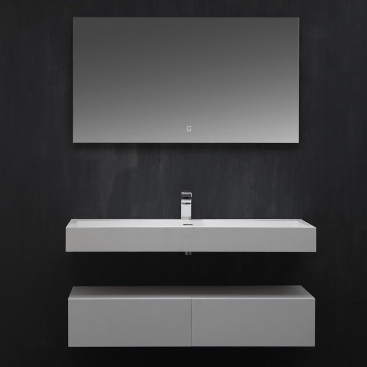 Koupelnová skříňka StoneArt LP4512 bílá 120×48 matná