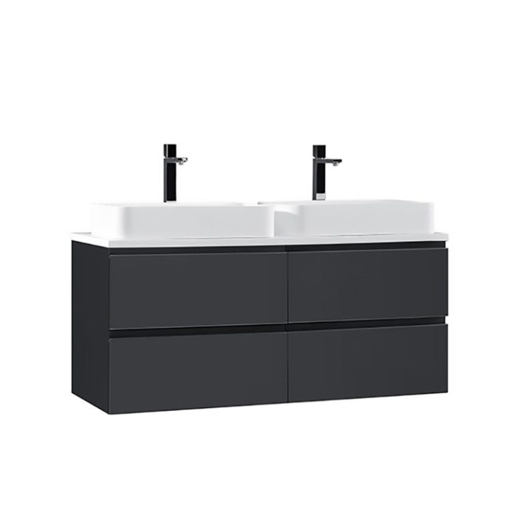 Koupelnová skříňka StoneArt Monte Carlo MC-1200pro-5 tmavě šedá 120×52