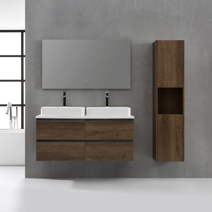 Koupelnová skříňka StoneArt Monte Carlo MC-1200pro-5 tmavě šedá 120×52