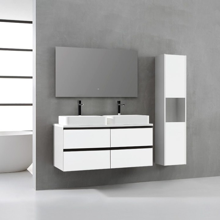 Koupelnový nábytek – set StoneArt Monte Carlo MC-1200pro-5 bílý 120×52
