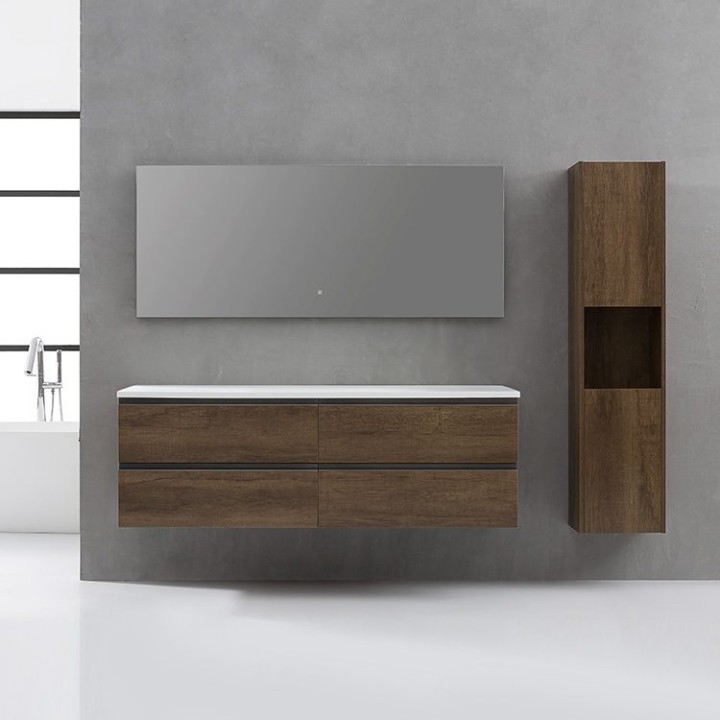 Koupelnová skříňka StoneArt Monte Carlo MC-1600pro tmavě šedá 160×52
