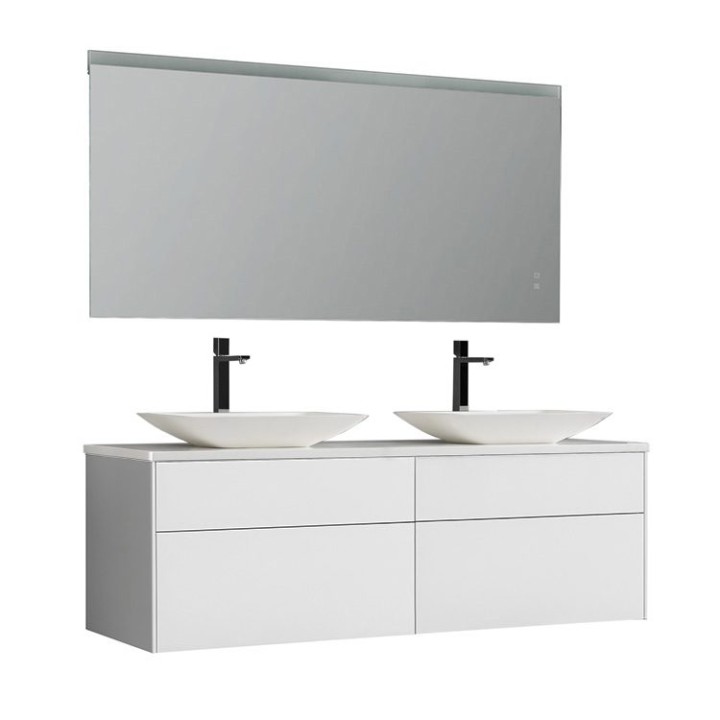 Koupelnový nábytek – set StoneArt Venice VE-1600pro-1 bílý 160×52