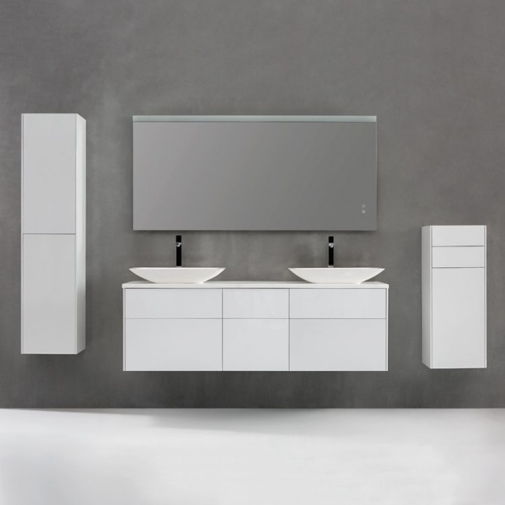 Koupelnový nábytek – set StoneArt Venice VE-1610pro-1 dubový tmavý 160×52
