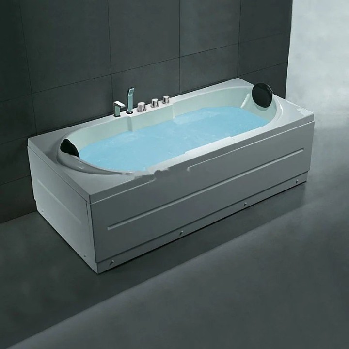 Kompletní vana Nordic | pro 2 osoby, 220×90 cm, termostatická baterie