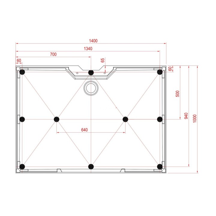 Parní kabina Lusso pro 2 osoby | 140×100 cm černé sklo otočné dveře obdélníková