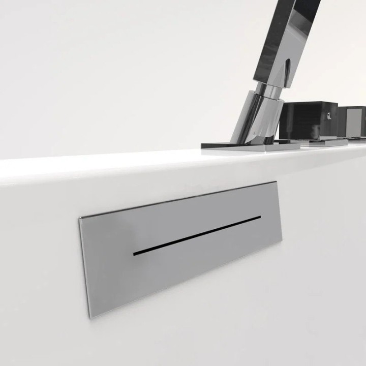 Vířivá vana Atlantic Platinum | pro 2 osoby 180×90 cm vodní a vzduchová masáž s turbem