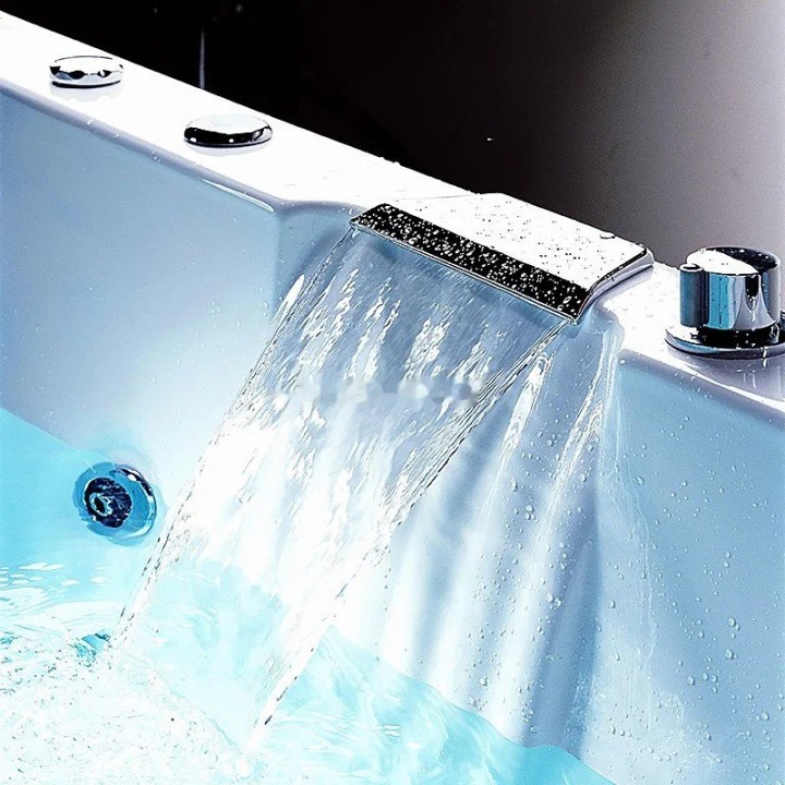 Vířivá vana Pacific Silver | pro 1 osobu levá 170×92 cm vodní masáž