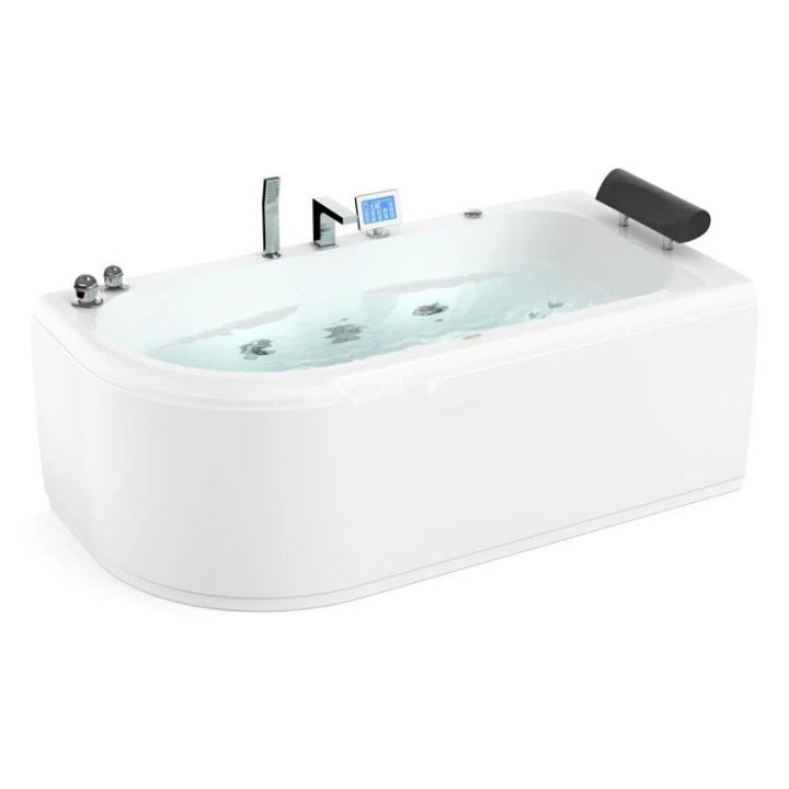 Vířivá vana Pacific Silver | pro 1 osobu pravá 170×85 cm vodní masáž