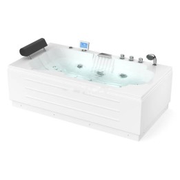 Vířivá vana Pacific Silver | pro 1 osobu pravá 170×92 cm vodní masáž