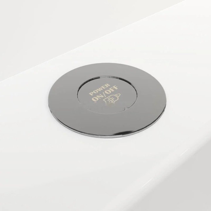 Vířivá vana Nordic Brass | pro 2 osoby 200×90 cm vodní masáž