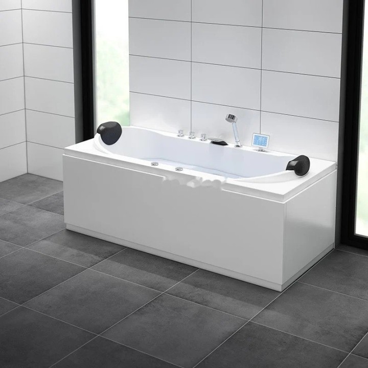 Vířivá vana Nordic Silver | pro 2 osoby 180×80 cm vodní masáž