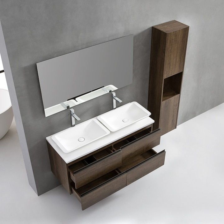 Koupelnová skříňka StoneArt Monte Carlo MC-1200pro-1 dubová světlá 120