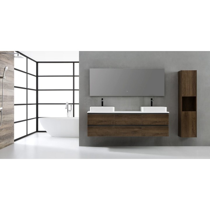 Koupelnová skříňka StoneArt Monte Carlo MC-1800pro-5 bílá 180×52