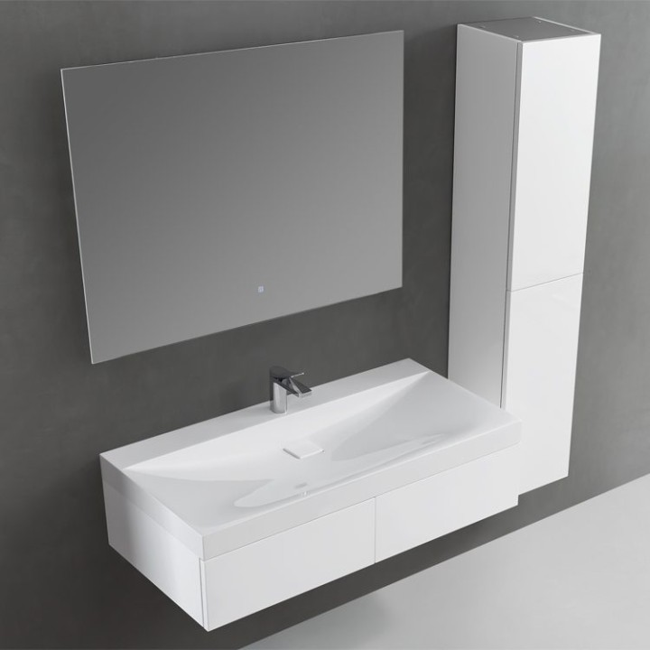 Koupelnový nábytek – set StoneArt Brugge BU-1210 bílý 120×48