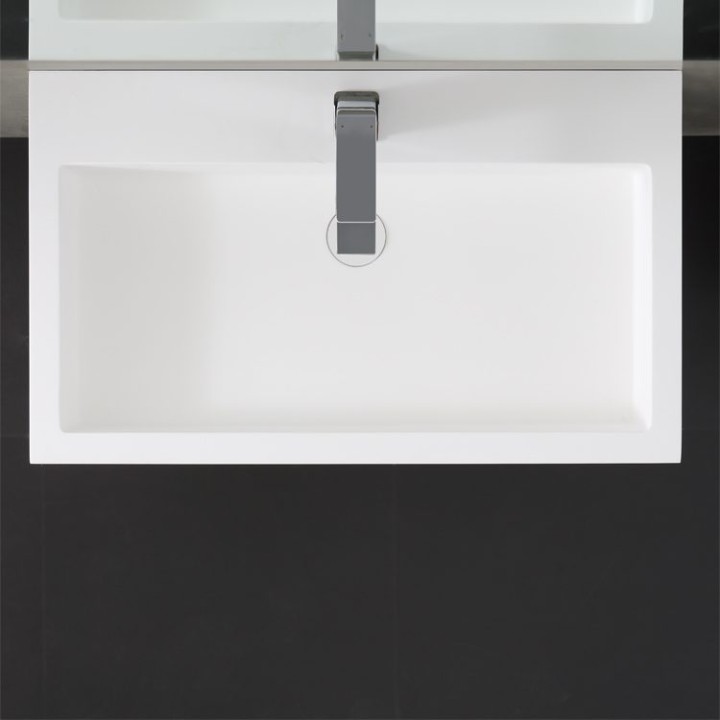 Koupelnový nábytek – set StoneArt Mailand ML-0800 bílý matný 80×48