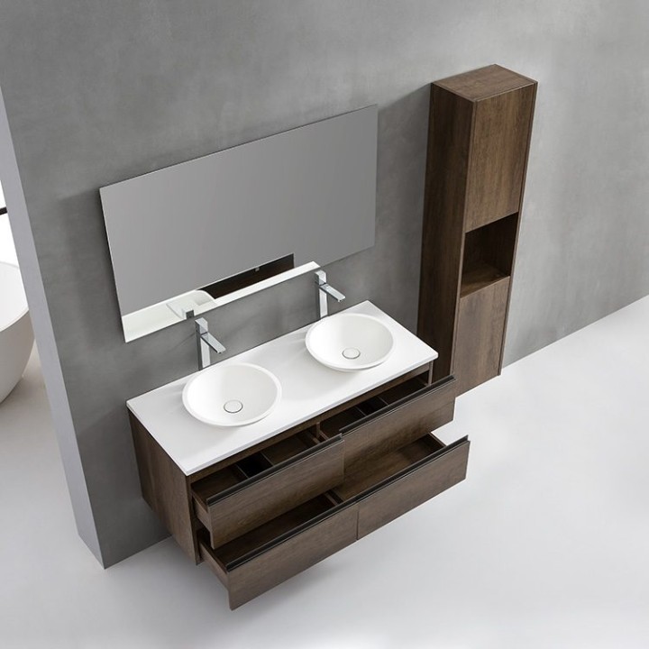 Koupelnový nábytek – set StoneArt Monte Carlo MC-1200pro-4 tmavě šedý 