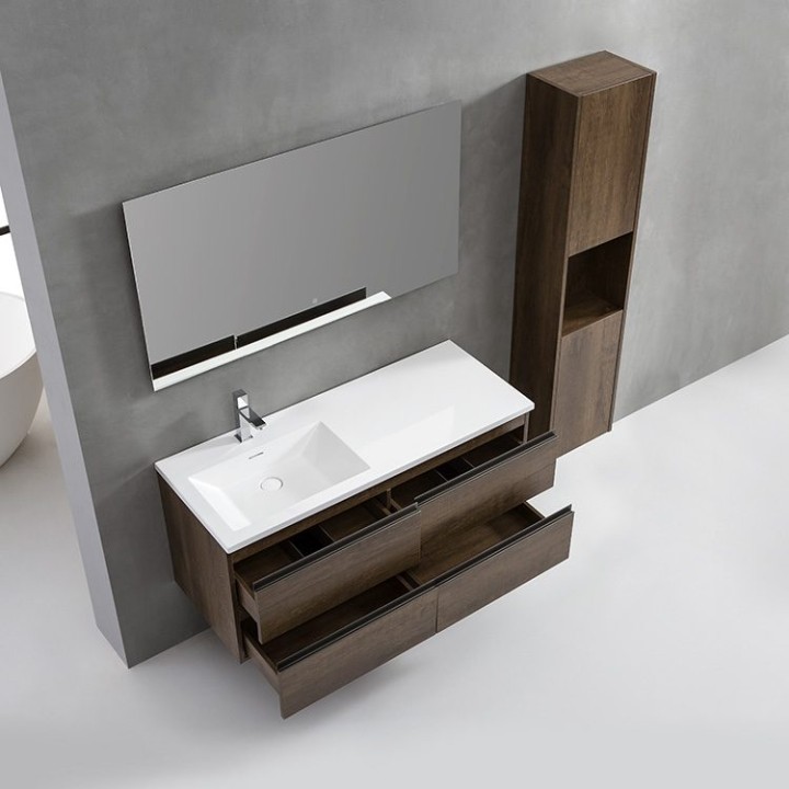 Koupelnový nábytek – set StoneArt Monte Carlo MC-1210 tmavě šedý 120×5