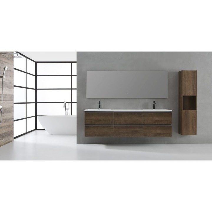 Koupelnový nábytek – set StoneArt Monte Carlo MC-1800 dubový tmavý 180