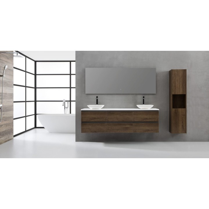 Koupelnový nábytek – set StoneArt Monte Carlo MC-1800pro-2 tmavě šedý 