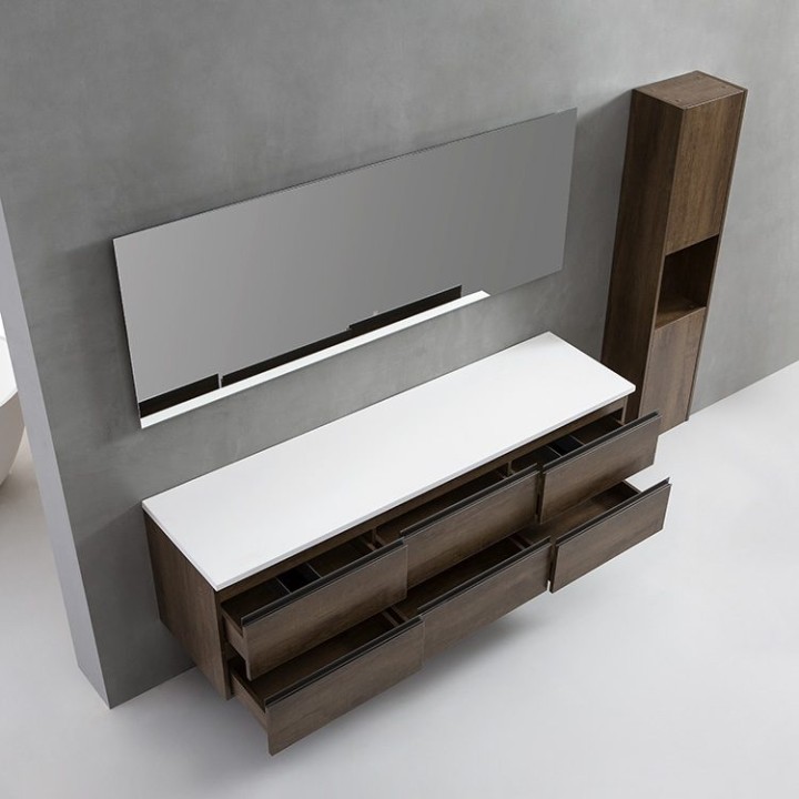 Koupelnový nábytek – set StoneArt Monte Carlo MC-1800pro dubový světlý
