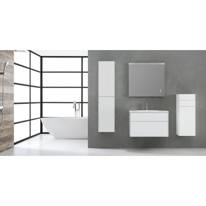 Koupelnový nábytek – set StoneArt Venice VE-0800-I tmavě šedý 80×52