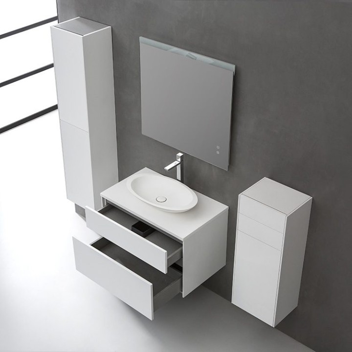 Koupelnový nábytek – set StoneArt Venice VE-0800pro-3 dubový světlý 80