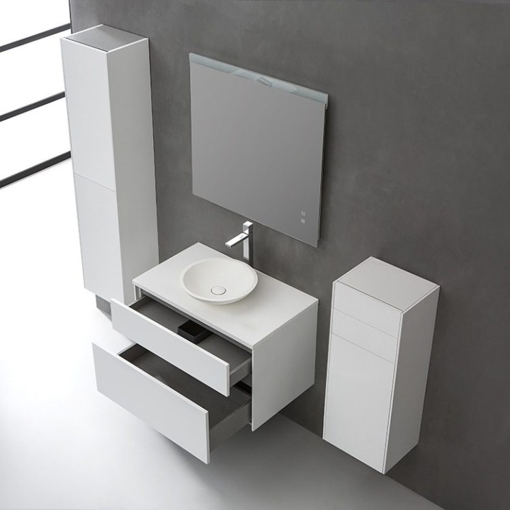 Koupelnový nábytek – set StoneArt Venice VE-0800pro-4 bílý 80×52
