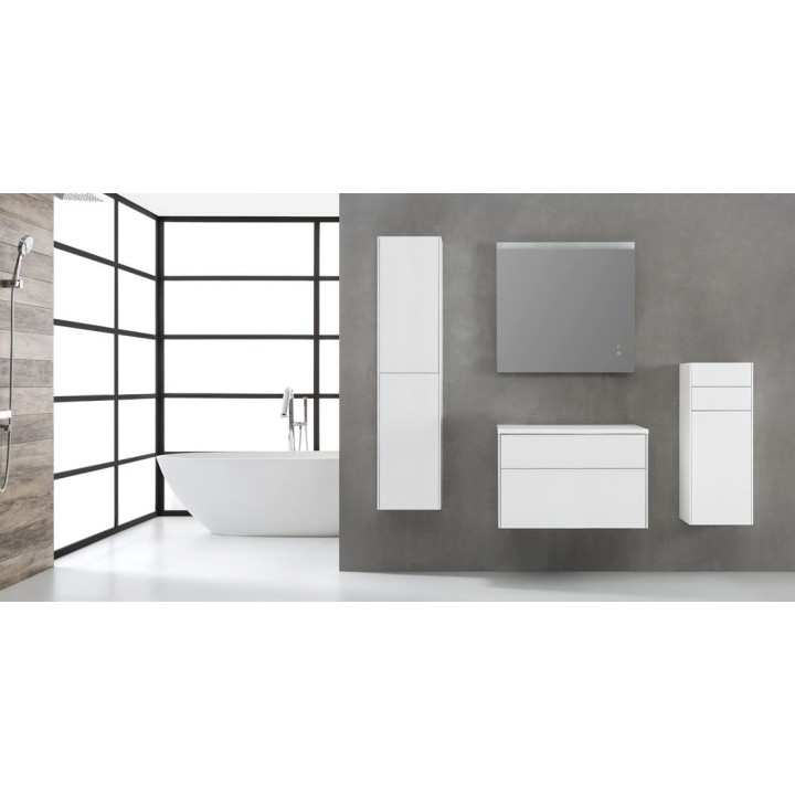 Koupelnový nábytek – set StoneArt Venice VE-0800pro dubový tmavý 80×52