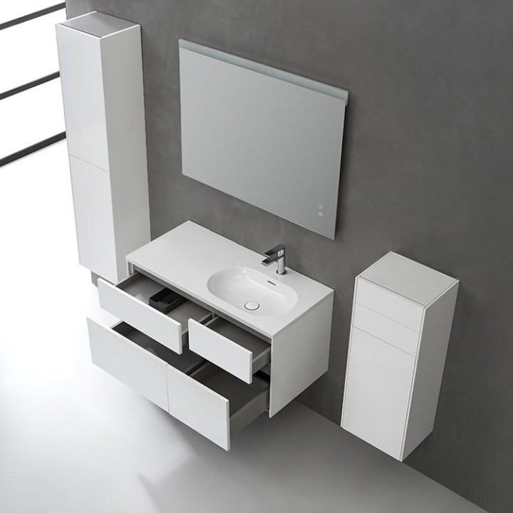 Koupelnový nábytek – set StoneArt Venice VE-1010-I tmavě šedý 100×52 p