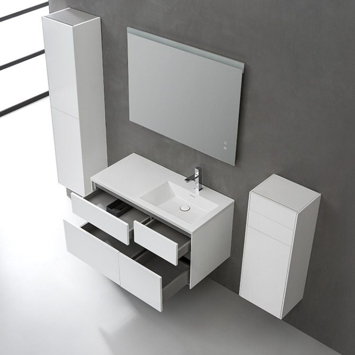 Koupelnový nábytek – set StoneArt Venice VE-1010-II dubový světlý 100×