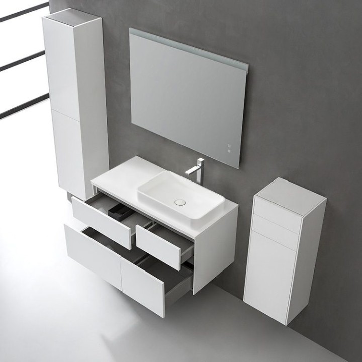 Koupelnový nábytek – set StoneArt Venice VE-1010pro-5 dubový tmavý 100