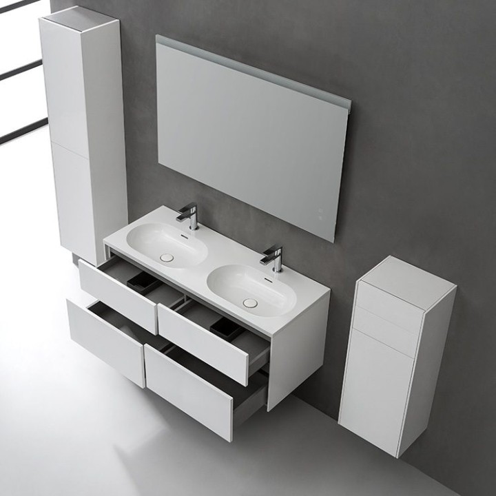 Koupelnový nábytek – set StoneArt Venice VE-1200-I dubový světlý 120×5
