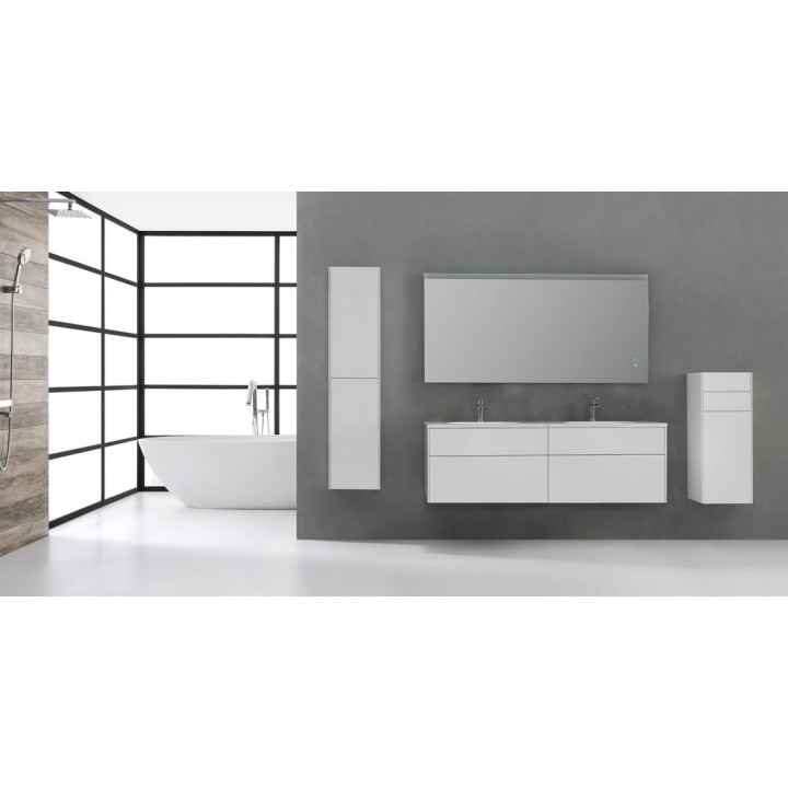 Koupelnový nábytek – set StoneArt Venice VE-1600-I tmavě šedý 160×52