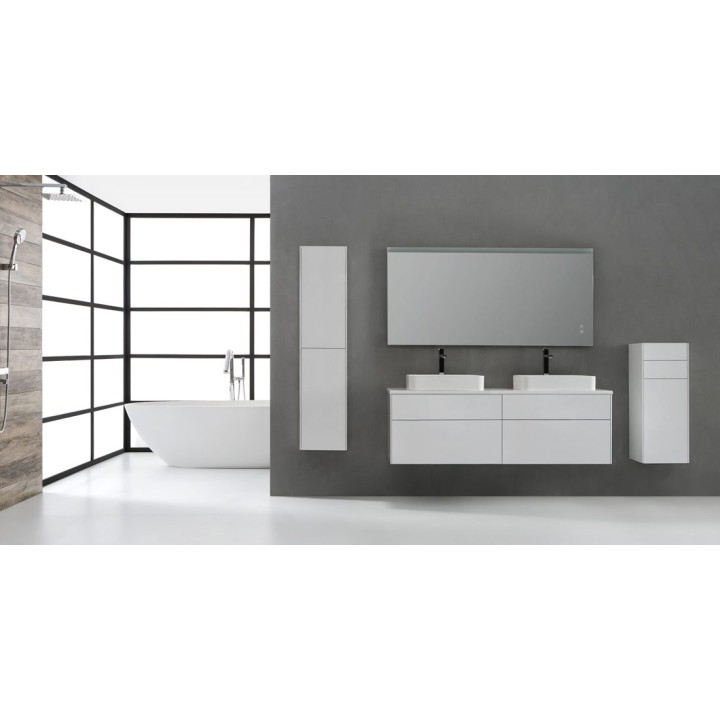 Koupelnový nábytek – set StoneArt Venice VE-1600pro-5 tmavě šedý 160×5