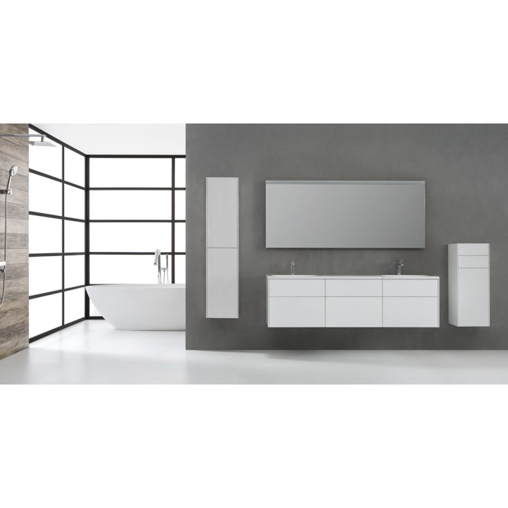 Koupelnový nábytek – set StoneArt Venice VE-1800-II tmavě šedý 180×52
