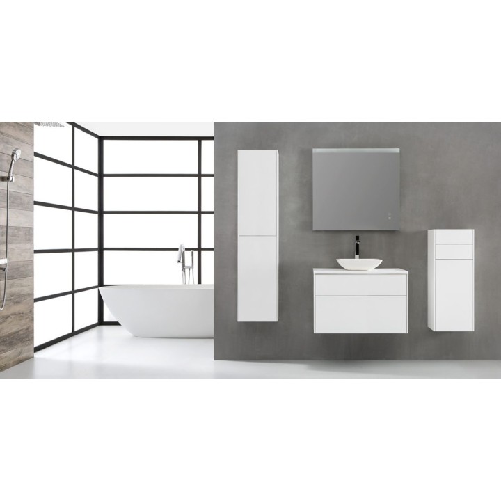 Koupelnová skříňka StoneArt Venice VE-0800pro-2 tmavě šedá 80×52