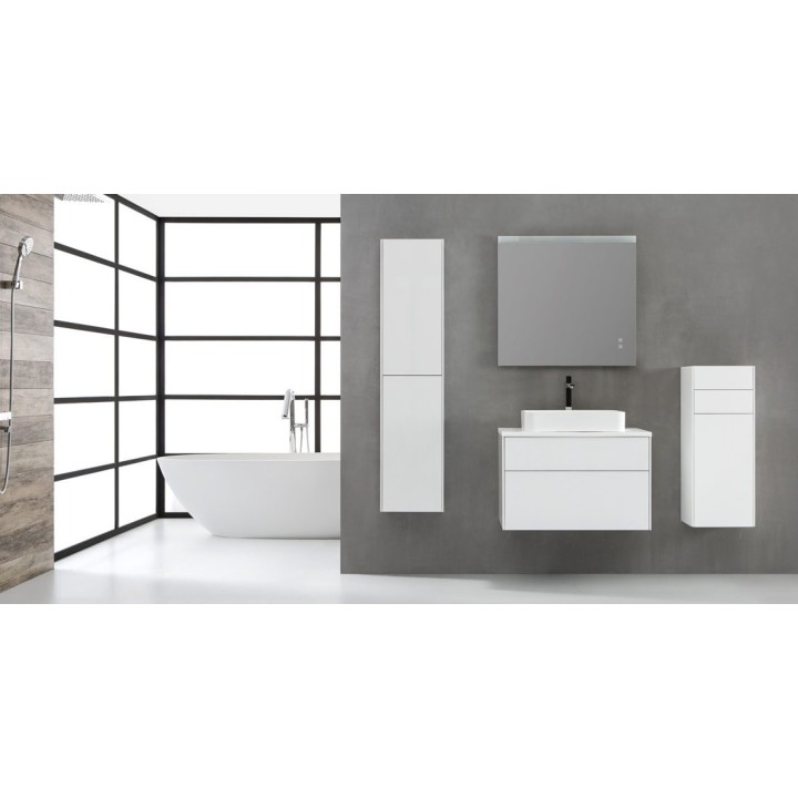 Koupelnová skříňka StoneArt Venice VE-0800pro-5 dubová tmavá 80×52