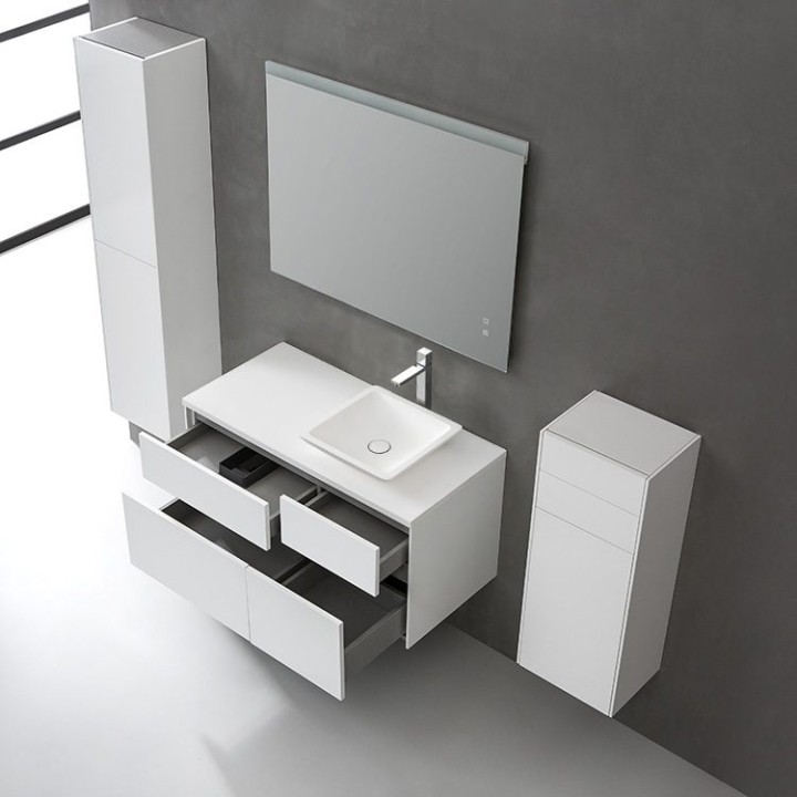 Koupelnová skříňka StoneArt Venice VE-1010pro-2 dubová světlá 100×52 p
