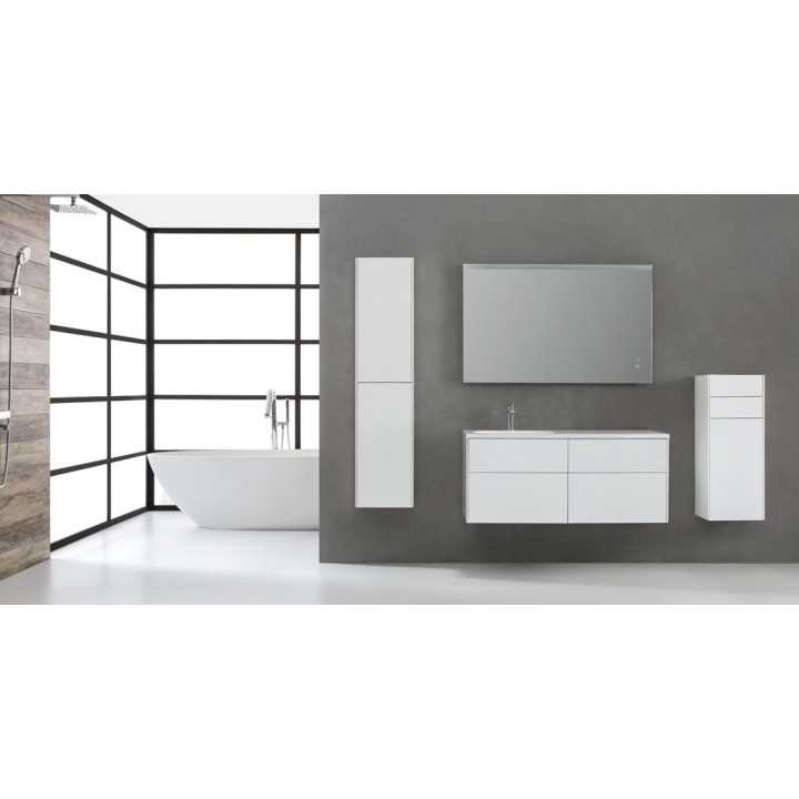 Koupelnová skříňka StoneArt Venice VE-1210-I dubová tmavá 120×52 levé 