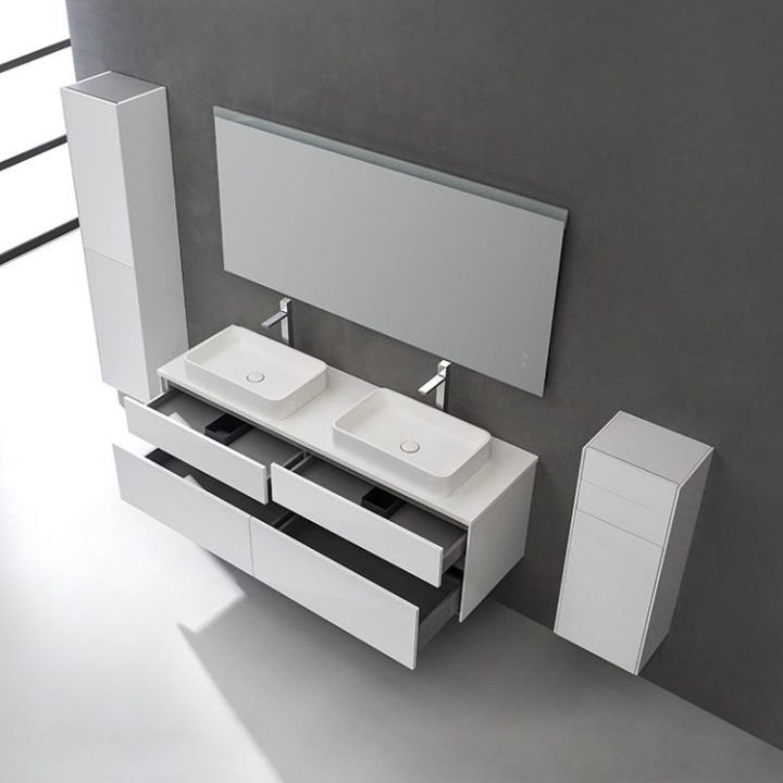 Koupelnová skříňka StoneArt Venice VE-1600pro-5 dubová tmavá 160×52