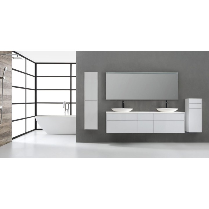 Koupelnová skříňka StoneArt Venice VE-2000pro-3 dubová světlá 200×52