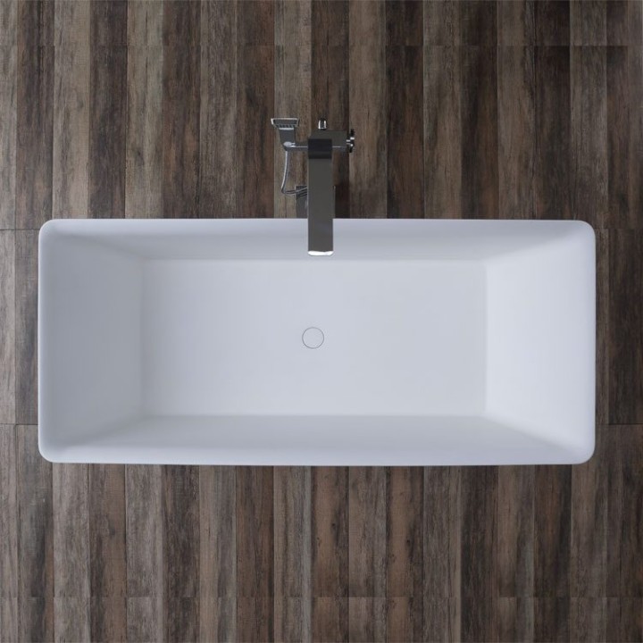 Volně stojící vana StoneArt BS-509 bílá 181×82 lesklá