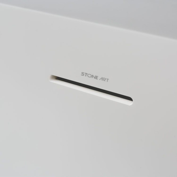 Volně stojící vana StoneArt BS-516 bílá 180×104 matná