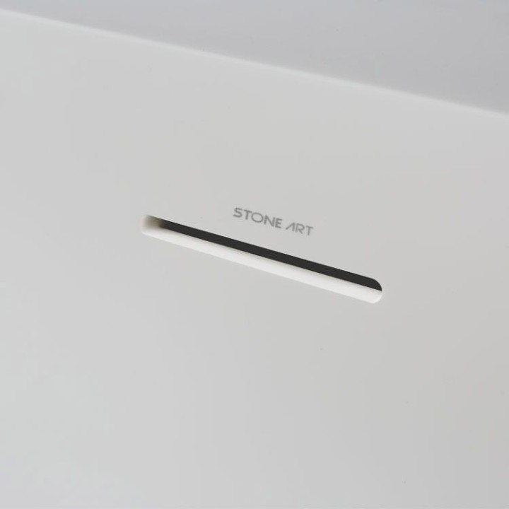 Volně stojící vana StoneArt BS-551 bílá 170×80 lesklá