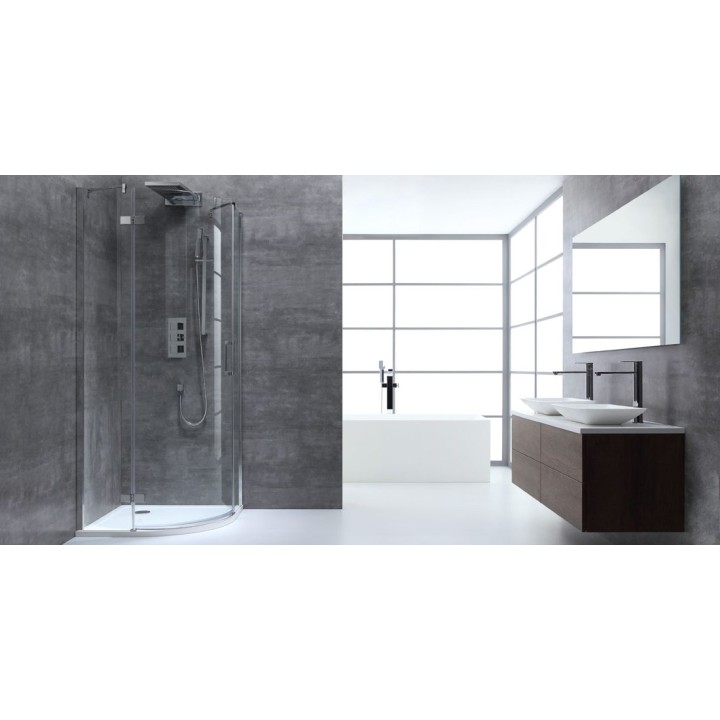 Sprchový kout EAGO AWT LBR0906 90×90 levé provedení